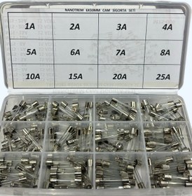 Resim Cam Sigorta 6x30 180 Adet 12 Çeşit Mts006 