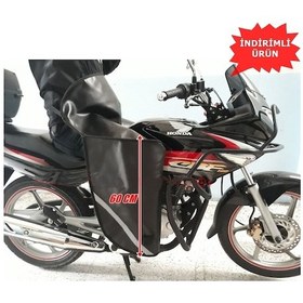 Resim Motorsiklet Diz Koruma Örtüsü Vitesli Dizlik Rüzgarlık 