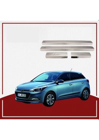 Resim Hyundai Uyumlu İ-20 2014 Kapı Eşiği Paslanmaz Çelik 