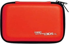 Resim Yeni 3DS 2DS XL LL Taşıma Çantası Kırmızı Renk Değiştirme, Nintendo New3DS 3DSXL 3DSLL DSIXL El Oyun Konsolu, Darbeye Dayanıklı EVA Koruyucu Sert Taşıma Saklama Çantası Yedek Parça 