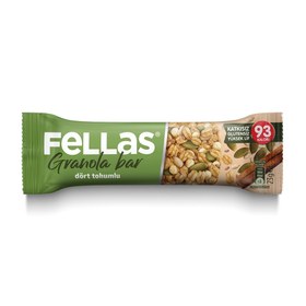 Resim Fellas Dört Tohumlu Granola Bar 23 gr 