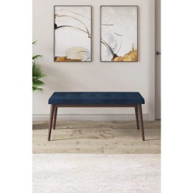 Resim Canisa Concept Arwen Serisi Bench, Gürgen Tam Isleket, 1.sınıf Babyface Kumaş , Ceviz Ayak 
