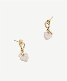 Resim Yargıcı Kalpli Minimal Küpe 26ykbj8029x 630 Renkli 