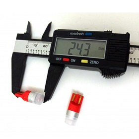 Resim FEMEX T10 Ampul 1smd 3030 Chipset Mini KIRMIZI Led Aktif Canbus 