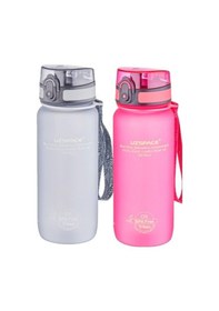 Resim Uzspace 650 Ml 2 Li Set Tritan Su Matarası Sızdırma Koku Bpa Yok 