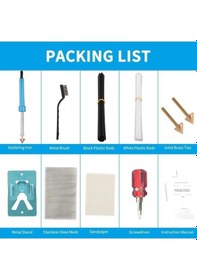 Resim Wondernest Yumuşatma Tampon Tamir Seti Plastik Lichen Aracı, Araba Kt - Otomotiv Onarım Aparatı 