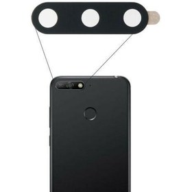 Resim Huawei Y6 Prime 2018 Arka Kamera Camı (Çıtasız Sadece Cam) 