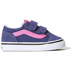Resim Vans Old Skool V Bebek Günlük Ayakkabı Vn000ctgdtw1 Pembe Pembe 