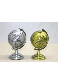 Resim Subutu Metal Dünya Küre - Model 2 