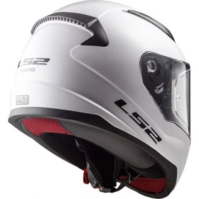 Resim Ls2 Rapid Beyaz Kask 