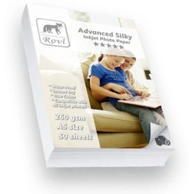 Resim Rovi Advanced İpek Fotoğraf Kağıdı - 260Gsm - 50Yp - A5 