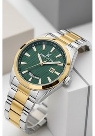 Resim Daniel Klein Takvimli Çelik Kordon Erkek Kol Saati Bileklik Gümüş-gold Sddk096 Çok Renkli 