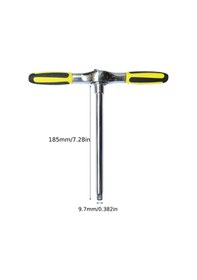 Resim Willowhaven 1/2 Uzun Çubuk Ayarlanabilir T Kollu Cırcırlı Anahtar Çift Yönlü Endüstriyel El Aleti 