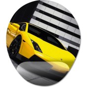 Resim Pixxa Lamborghini Bilek Destekli Mousepad Model - 4 Oval 