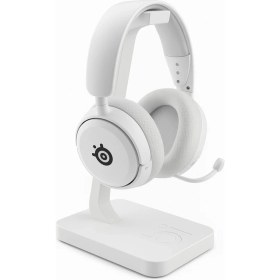 Resim Steelseries Arctis Nova 5 Beyaz Wireless SSH61671 Gaming (Oyuncu) Kulaklığı + Stand Hediyeli 