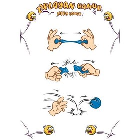 Resim Disney Mickey Mouse Zıplayan Hamur 30 G Turkuaz-Red Castle Zdb-36 