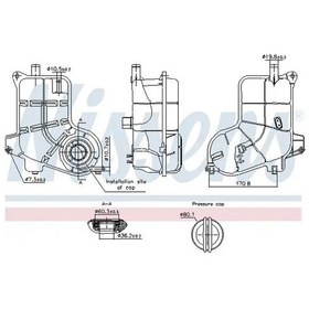 Resim Audi A6 C5 Yedek Su Deposu 2.4 2002-2004 Bdv Nıssens 996368 