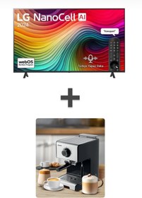 Resim Lg Nanocell 55NANO81T6A 4K Ultra Hd 55" 140 Ekran Uydu Alıcılı Webos Smart LED Tv 