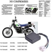 Resim Kawasaki Kl250 Kl600 Klr250 1985-2005 Motosiklet Cdı Ateşleme Kutusu Siyah 