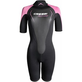 Resim Cressi Altum Lady Shorty Yüzme Elbisesi - BLACK - PINK / 3MM - L 
