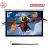 Resim Codegen AX-18 STORLU PROJEKSİYON PERDESİ 180x180 (Arkası Siyah Fonlu - Duvar/Tavan Asılabilir) 