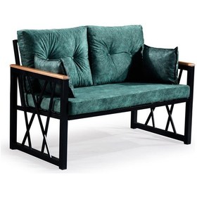 Resim Acelya 2+1+1+masa Bahçe Takımı,yesşil Yeşil 