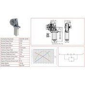 Resim Kormas 12v Cam Kaldırma Motoru sürgülü Otomatik Kapı--kayar Basa N11.10609 