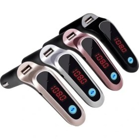 Resim Mena Rise Cars7 Bluetooth Hafıza Kart Girişli 4.0 Araç Kiti Çakmaklık Mp3 Fm Transmitter ( Lisinya ) 