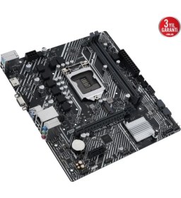 Resim Asus Prime H510M-K 1200P DDR4 Anakart Chipset H510 PCI Express Hızı ile Oyun ve Profesyonel Kullanım 