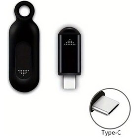 Resim Cloud011 Evrensel Mini Akıllı Telefon Kızılötesi Uzaktan Kumanda Adaptörü Type C Siyah Tv Klima 