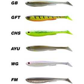 Resim Daiwa Prorex Slim Shady 10.5cm 8g Silikon Yem 
