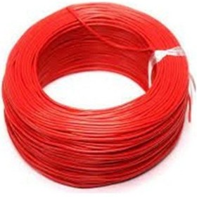 Resim 0,22 Çok Telli Montaj Kablosu Kırmızı 