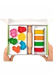 Resim ChildGen Çiftlik Doğal Oyun Hamurları Premium Kutu Set 