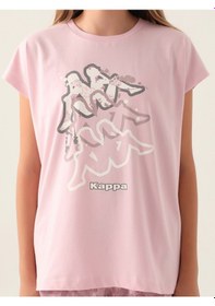 Resim Kappa Kız Çocuk Tişört 5-15 Yaş Toz Pembe 182141x1524s1 Toz Pembe 