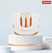 Resim Lp27 Beyaz Lenovo Lp27 Kablosuz Bluetooth V5.4 Kulaklık Çift Modlu Oyun Kulaklıkları Stereo Ses Müzik Kulaklıkları İle Uzun Dayanıklılık 