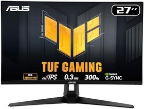 Resim ASUS TUF GAMING VG27AQM5A 27 FAST IPS 2560x1440 0.3ms 300Hz 300cd DP HDMI USB Hoparlör VESA 3YIL%95 DCI-P3,EYECARE, FLICKER-FREE,DÜŞÜK MAVİ IŞIK MONİTÖR 