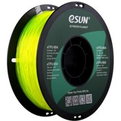 Resim eSUN 1,75 mm eTPU-95A Şeffaf Sarı Filament (1 KG) 