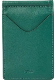 Resim Ryoko Jones Clip Wallet 2.0 Japon Deri Premium Unisex Kartlık Yeşil 4 