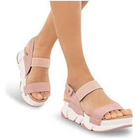Resim Muya Keid 31187-715 Anatomik Taban Kadın Sandalet Pudra 36-40 001 