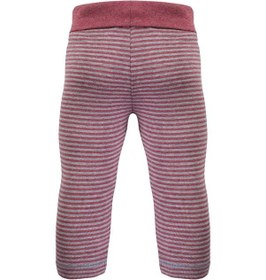 Resim Organicera Organik Tayt, Çizgili , Bordo-grey 