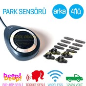 Resim Steelmate 15M. Kablosuz Türkçe Sesli Arka Park Sensörü 12V 24V 