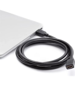 Resim Bisıfır HDMI -Dişi Uzatma Kablosu Altın Uçlu 4k/3d UHD 0.5 Metre 
