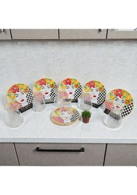 Resim Sudedi Home Bellissimo Altın Yaldızlı Çay Bardağı Seti Çok Renkli 