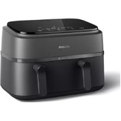 Resim Philips NA350-00 3000 Serisi Çift Hazneli 9 LT Airfryer 