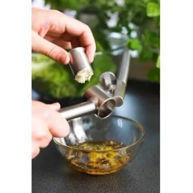 Resim Paslanmaz Çelik Sarımsak Ezici Kaliteli Sarımsak Ezici 