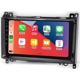 Resim Mercedes B Serisi 2005-2011 8gb Ram 64gb Hafıza 8 Çekirdek Carplay Kamera Android Multimedya 9" 