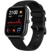 Resim Amazfit Gts Amoled Ekran - 5 Atm Suya Dayanıklı Bluetooth Akıllı Saat (Siyah) 