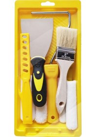 Resim Suntek Yeniden Kullanılabilir Boya Silindiri Kolu Fırça Seti 