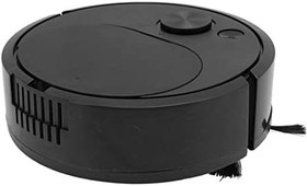 Resim Robot Elektrikli Süpürge: Akıllı Süpürme Robotu, Ahşap Karo halı Için Mini Robot Elektrikli Süpürge, Yüksek Verimlilik Filtrasyonu, güçlü Emme, akıllı Teknoloji, Ev Için (Siyah) 