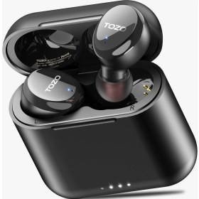 Resim Tozo T6S Ip-X8 Su Geçirmez Kablosuz Şarj Özellikli Dokunmatik Kontrol Kulakiçi Kablosuz 5.3 Bluetooth Kulaklık 